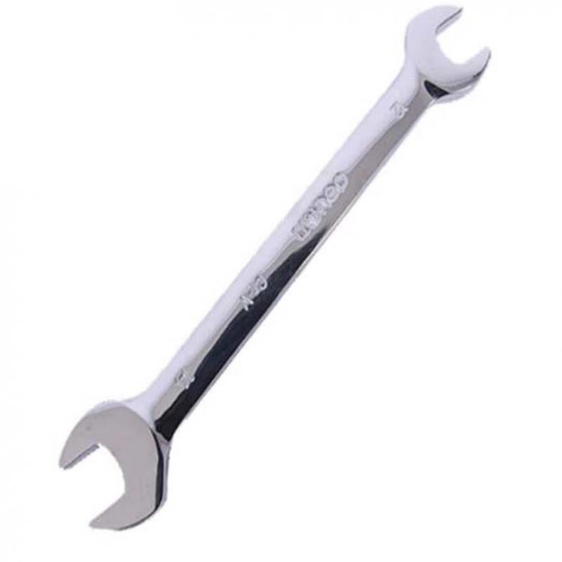 得力（deli） DL161719 镜面双开口扳手 17*19mm（单位：把）