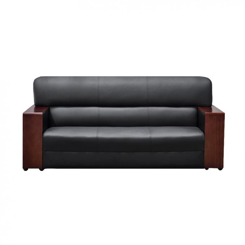 悦山（YUESHAN） YSOF1YP02ZP-3 三人位牛皮沙发 1860*750*830mm（单位：张） 黑色
