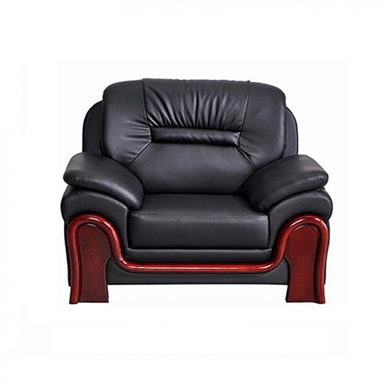 悦山（YUESHAN） YSOF1YP03ZP-1 单人位牛皮沙发 1200*900*900mm（单位：张） 黑色