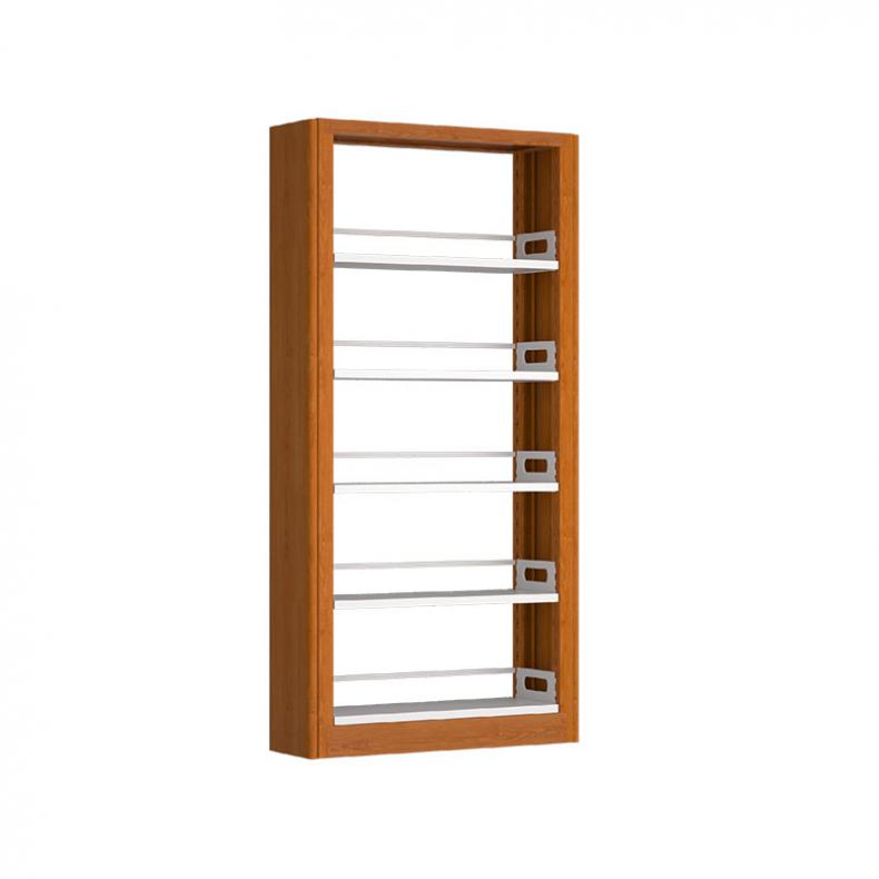 悦山（YUESHAN） YSOA8fo01-5a1-1MY 书架 单面主架 1000*300*2000mm（单位：组） 黄木纹