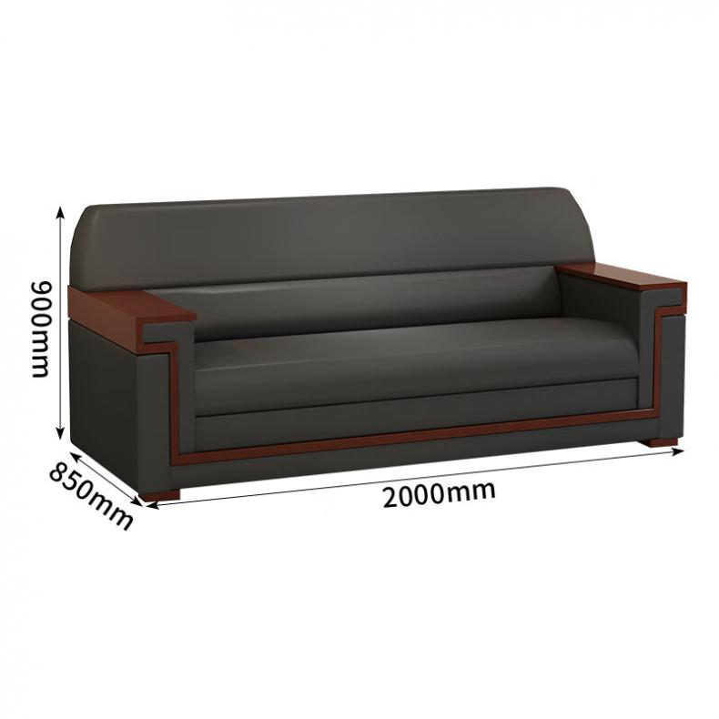 臻远 ZYJJ-80242 简约办公沙发 三人位（单位：张）