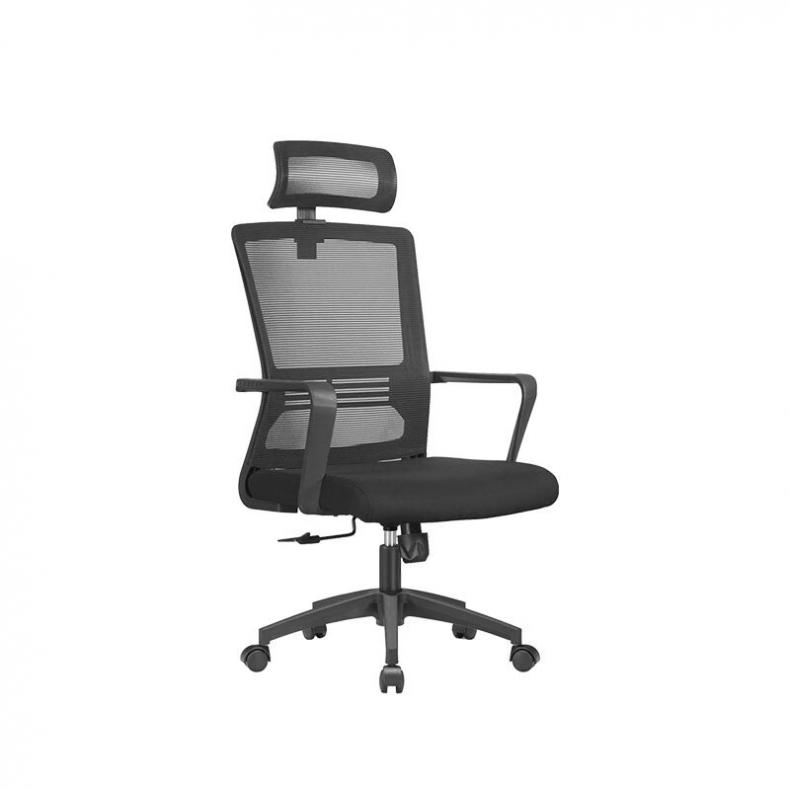 悦山（YUESHAN） YSOC1DYDY938AW 网布升降椅 655*580*1240mm（单位：张） 五星脚 黑色