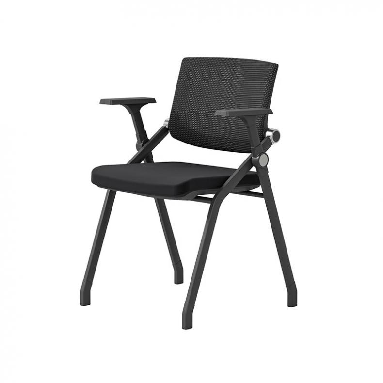 悦山（YUESHAN） YSOC3BG844A-1W 可折叠网椅 550*600*800mm（单位：张） 固定脚 黑色