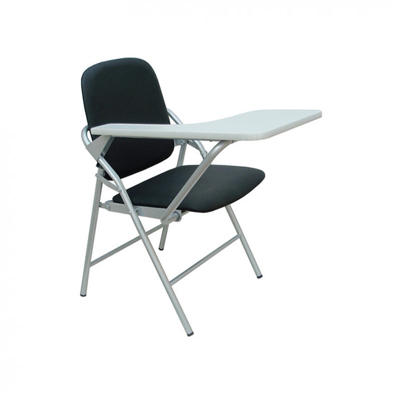 悦山（YUESHAN） YSOC4BLB208-05PU 现代简约办公椅 475*590*820mm（单位：张） 带写字板 黑色