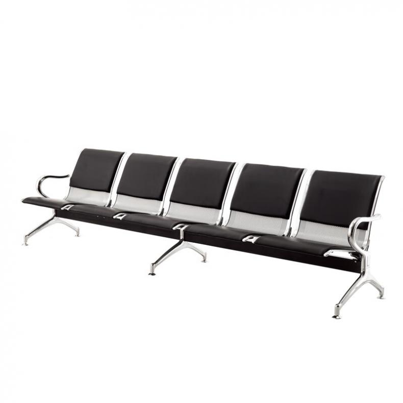 悦山（YUESHAN） YSOC5HFHQ503HP5 HQ系列5人位机场椅 2960*680*790mm（单位：张） 黑色