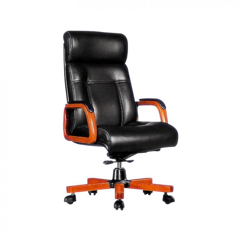 悦山（YUESHAN） YSOC1XTDA216XP 西皮办公转椅 630*700*1210mm（单位：把） 黑色