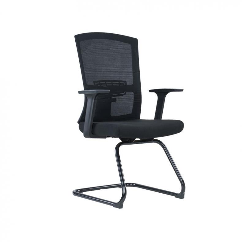 悦山（YUESHAN） YSOC2U-037CW 网布弓形办公椅 620*615*995mm（单位：张） 黑色