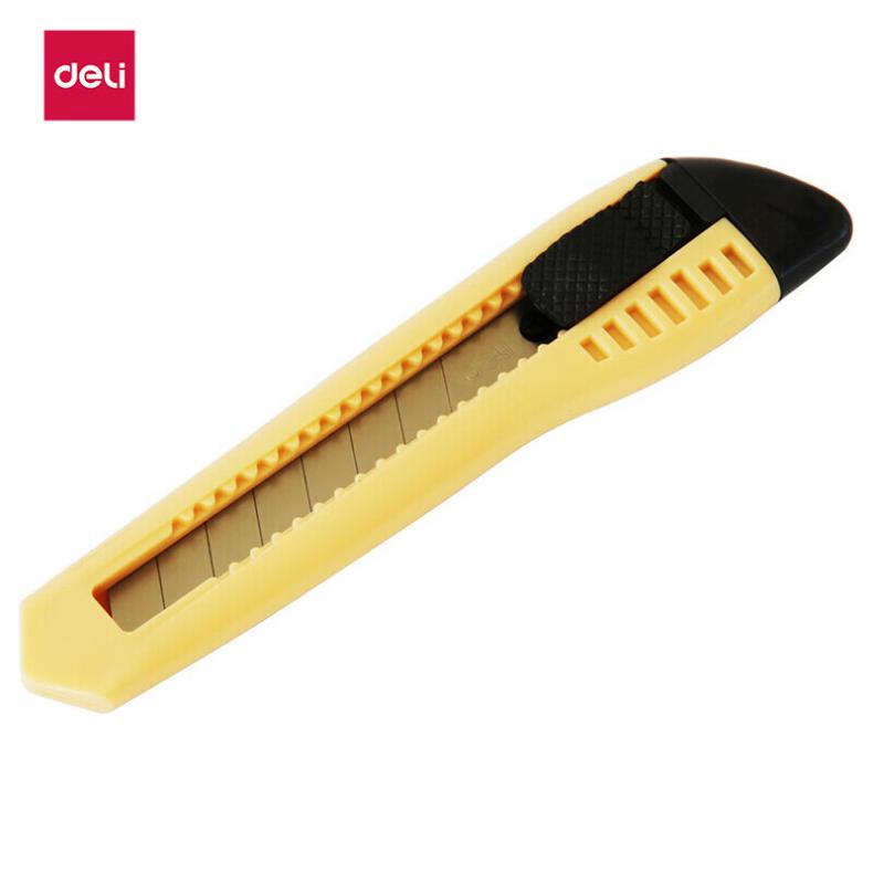 得力（deli） 2003 美工刀 35*15*163mm （单位：把）  颜色随机