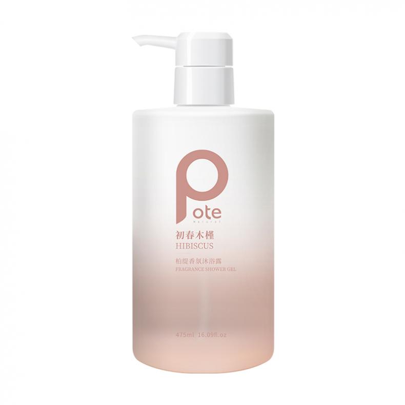 柏缇（POTE） 初春木槿 香氛沐浴露 475ml （单位：瓶）  