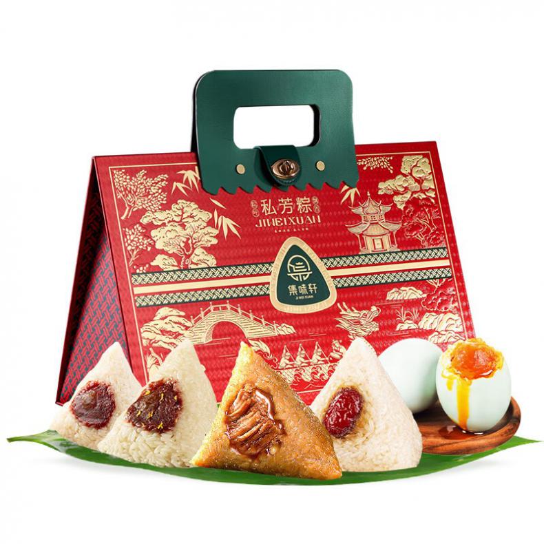 集味轩 私芳粽 粽子礼盒 1220g（单位：盒）