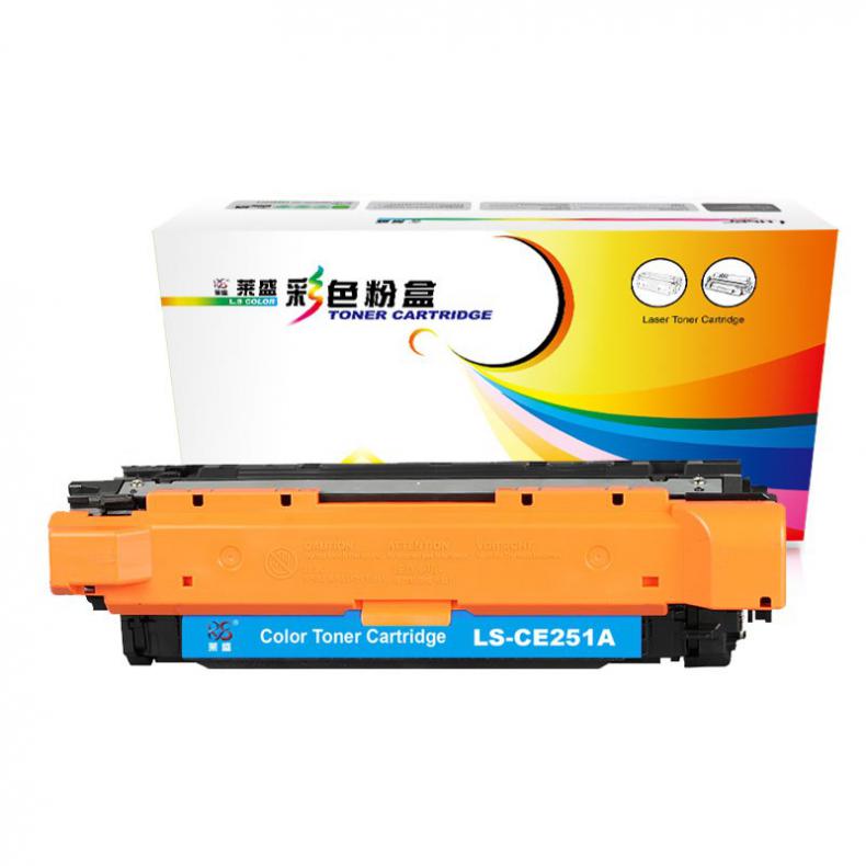莱盛(Laser) LS-CE251A 硒鼓 7000页（单位：支） 适用于HP CP3525/CM3530 蓝色