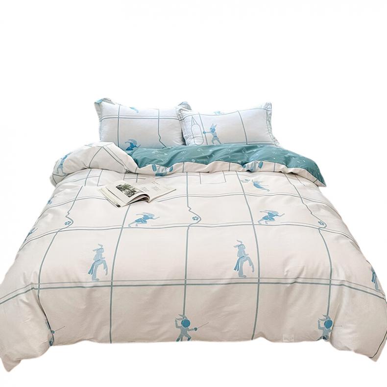 恒源祥 HYX230TJ-DZ 全棉四件套 运动少年 被套200*230cm（单位：套）