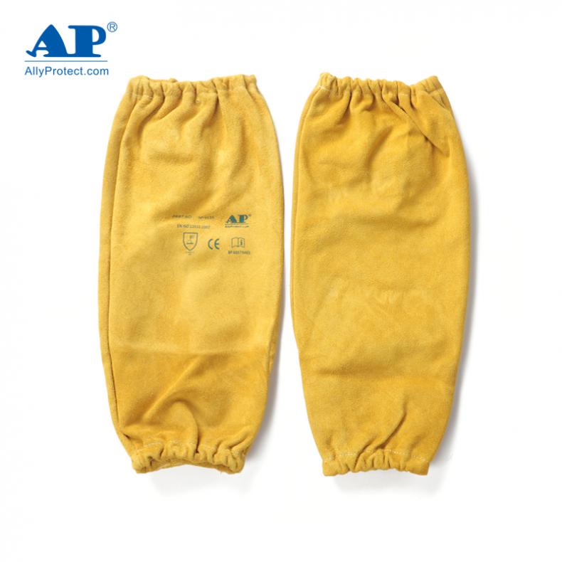 友盟（AP） AP-9116 全皮手袖 长40cm（单位：副） 金黃色