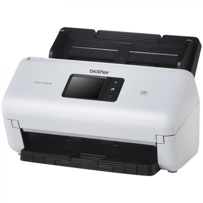 兄弟（brother） ADS-3300W 馈纸式网络扫描仪 A4 （单位：台） 白色