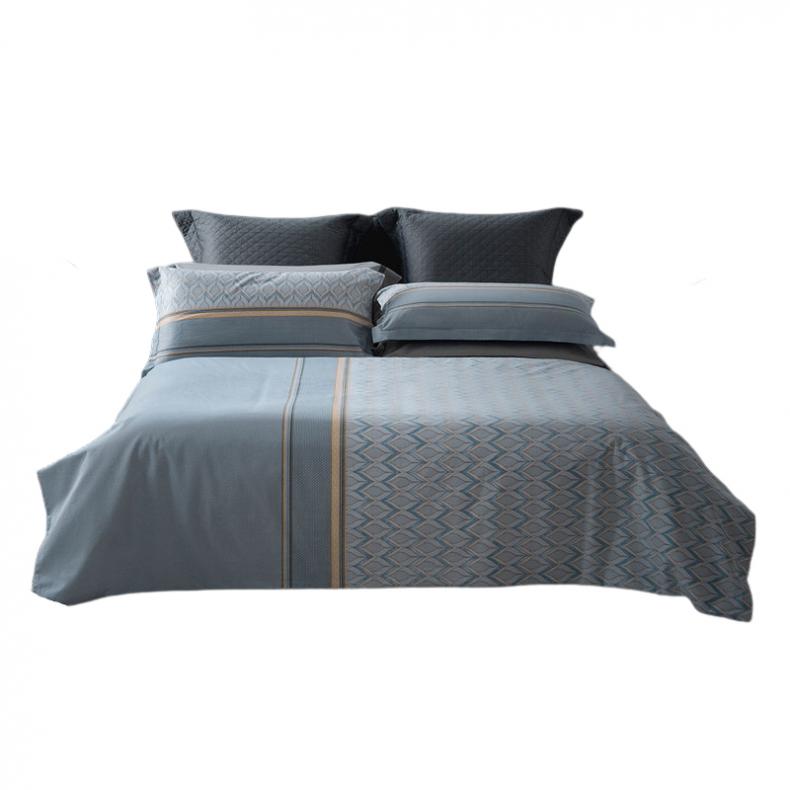 水星家纺 122098 全棉抗菌四件套 奕然 被套220*240cm（单位：套）