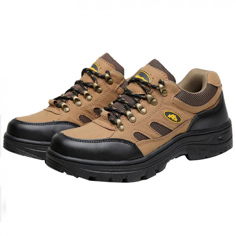 谋福（CNMF） 660 男士工作鞋 38码（单位：双） 卡其透气款