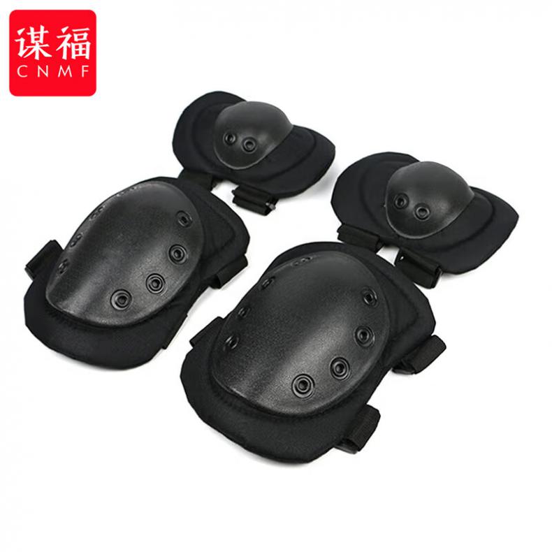 谋福（CNMF） 6434 护膝护肘套装 16*22cm/13*18cm（单位：套） 黑色