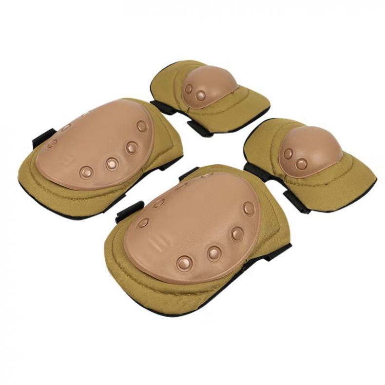 谋福（CNMF） H008 护膝护肘套装 16*22cm/13*18cm（单位：套） 卡其色