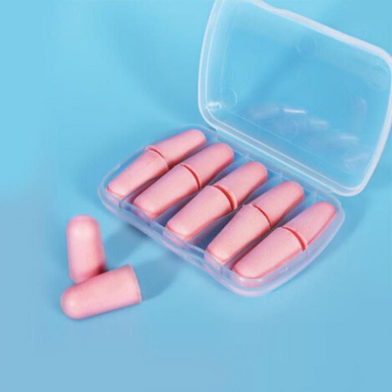 谋福（CNMF） tj556 强效降噪耳塞 20副/盒（单位：盒） 粉色