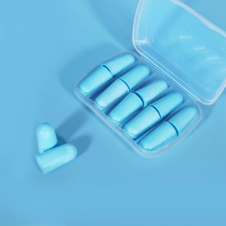 谋福（CNMF） tj556 强效降噪耳塞 5副/盒（单位：盒） 蓝色