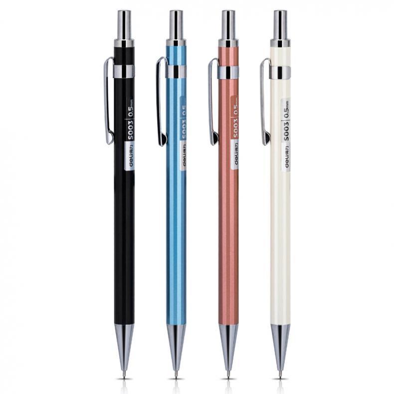 得力（deli） S003 金属活动铅笔 0.5mm（单位：支） 颜色随机