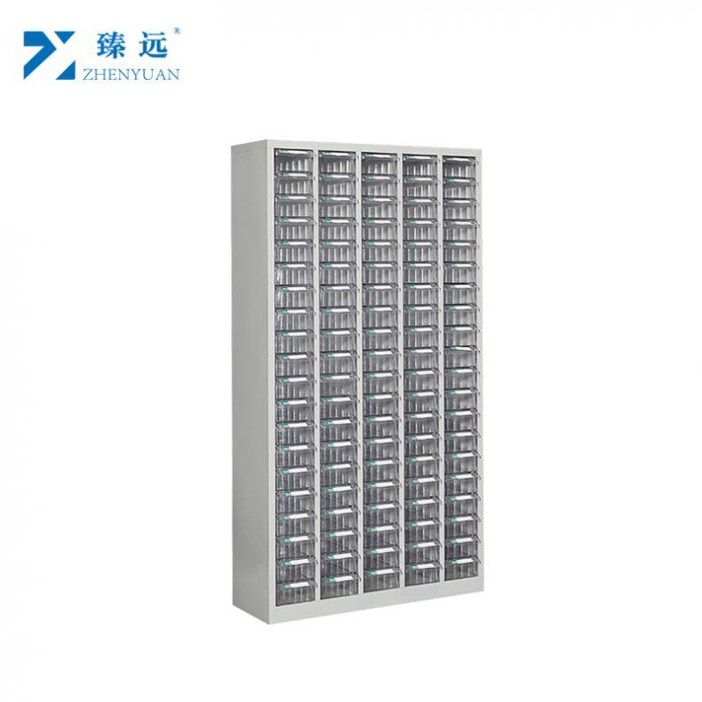 臻远 ZY-NW-LJG-05 中号零件柜 100抽透明无门（单位：个）