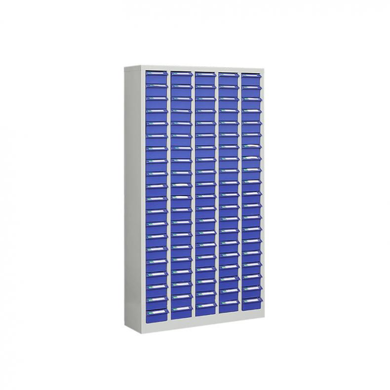 臻远 ZY-NW-LJG-06 中号零件柜 100抽蓝色无门（单位：个）