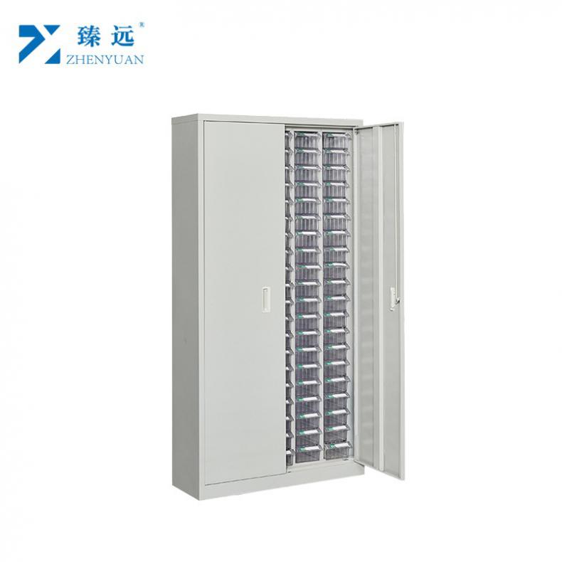 臻远 ZY-NW-LJG-07 中号零件柜 100抽透明带门（单位：个）