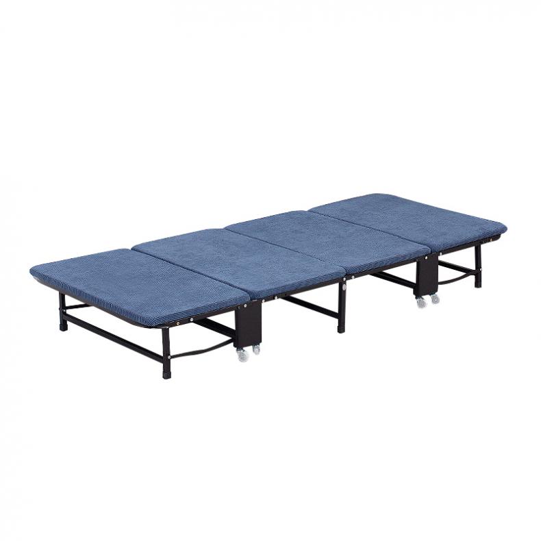 三极户外（Tri-polar） TP1058 麻布四折折叠床 195*100*34cm（单位：张） 藏青