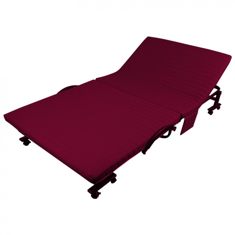 三极户外（Tri-polar） TP1014 滑轮折叠床 190*120*31cm（单位：张） 酒红色