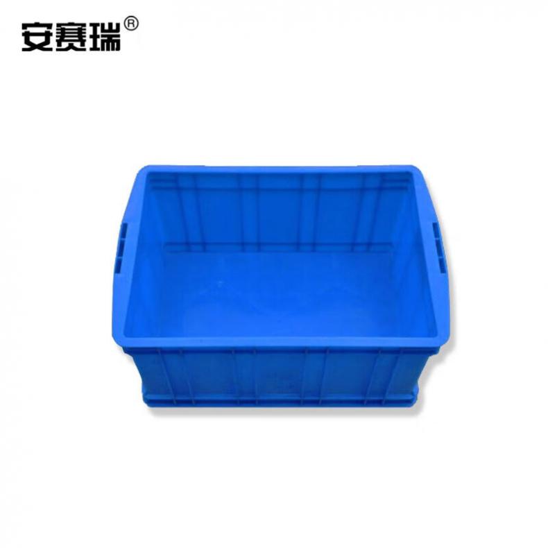 安赛瑞 10103 加厚塑料物流周转箱 560*420*225mm（单位：个） 蓝色