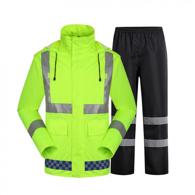 禹顺 9 反光雨衣套装 XXXXL（单位：套） 可定制