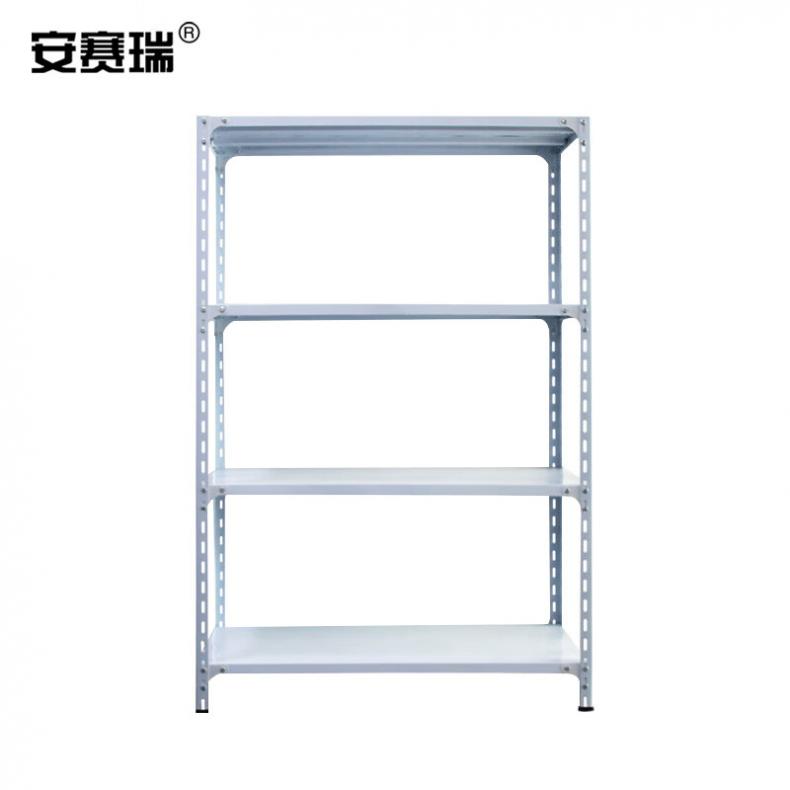 安赛瑞 26208 四层仓储轻型货架 100*30*150cm（单位：个） 白色