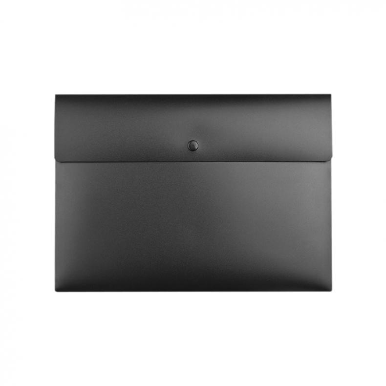 三木（SUNWOOD） MC330 A4按扣式文件袋 320*230mm （单位：个）  黑色