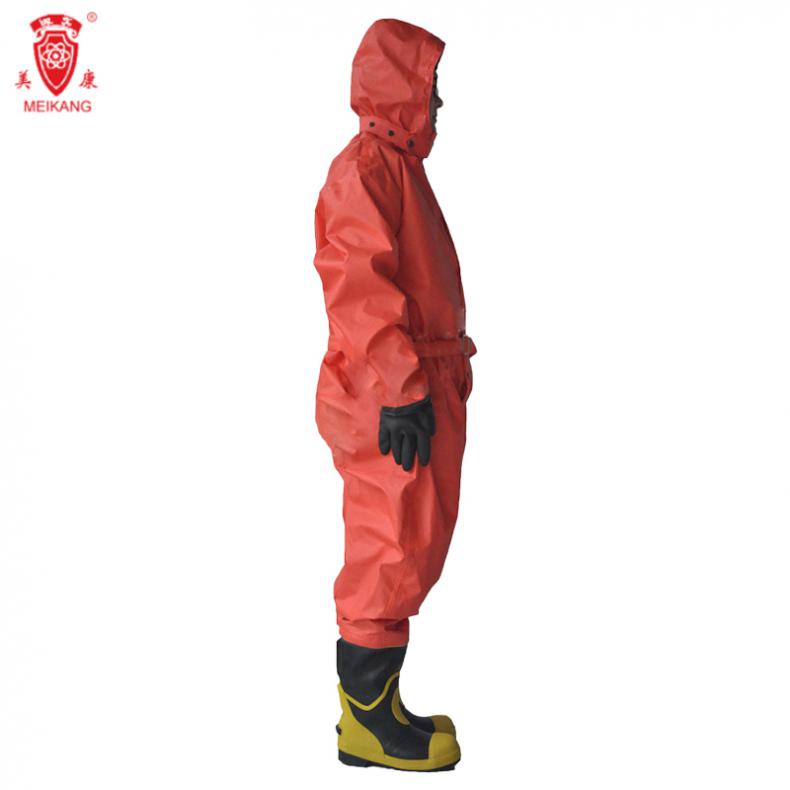 美康（meikang） MKF-07 二级化学防护服 RFH01 M（单位：套） 橘红色