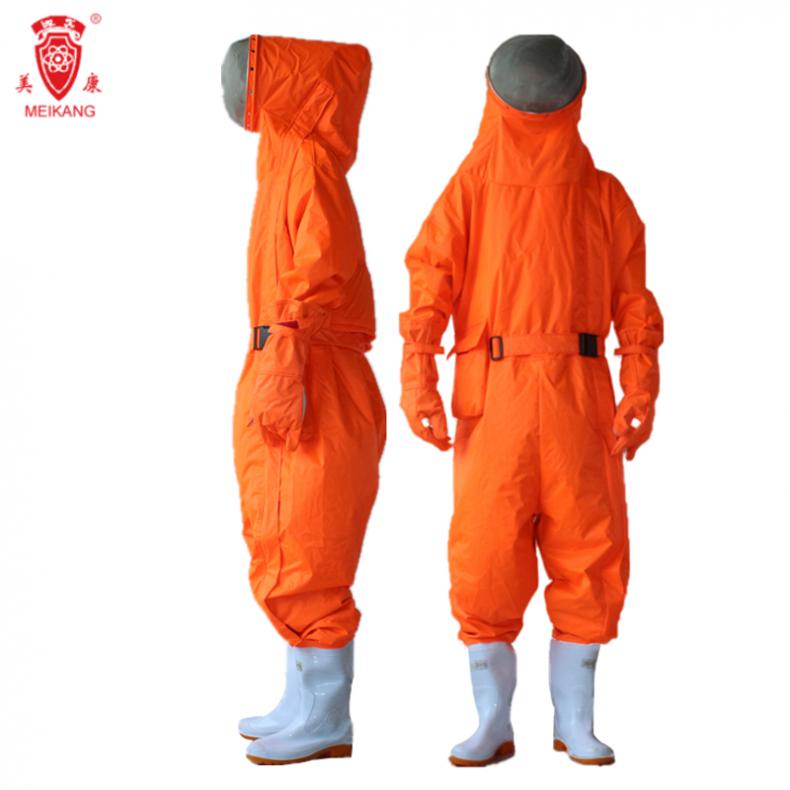 美康（meikang） MKF-09-4A PVC防蜂服 L（单位：套） 橘红色