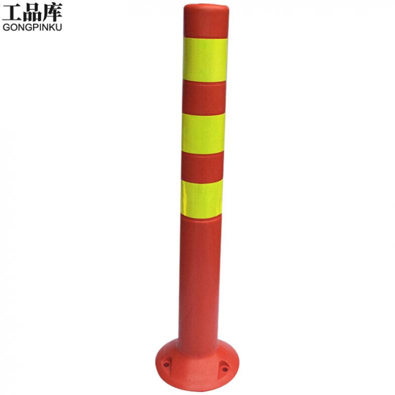 工品库（GONGPINKU） 红黄 PE警示柱 75cm（单位：个）