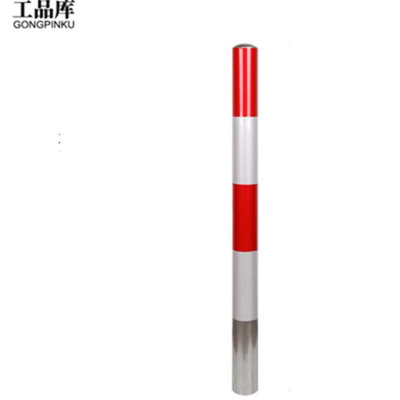工品库（GONGPINKU） 预埋款 钢管警示柱 76*1000*1.5mm（单位：个）