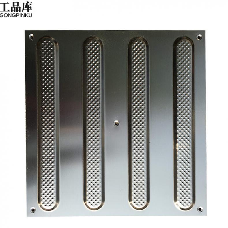 工品库（GONGPINKU） 30cm 304不锈钢条纹盲道砖（单位：个）