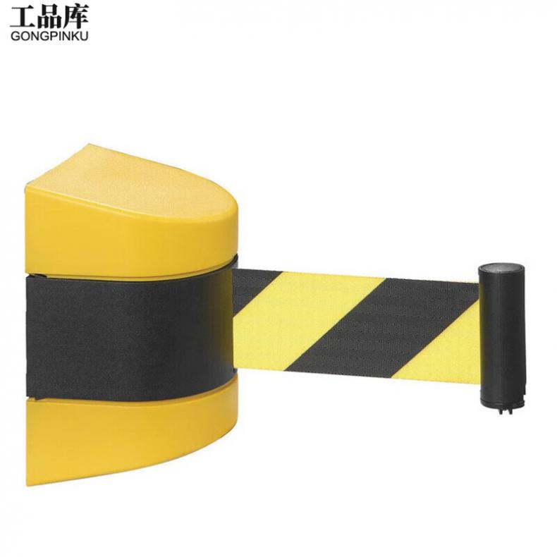 工品库（GONGPINKU） 黄黑带 挂壁式伸缩器 10m（单位：个）