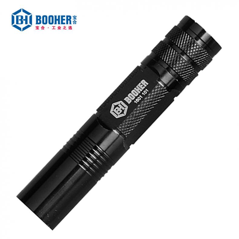 宝合（BOOHER） 1601101 铝合金便携式强光手电筒 1节5#电池（单位：个）