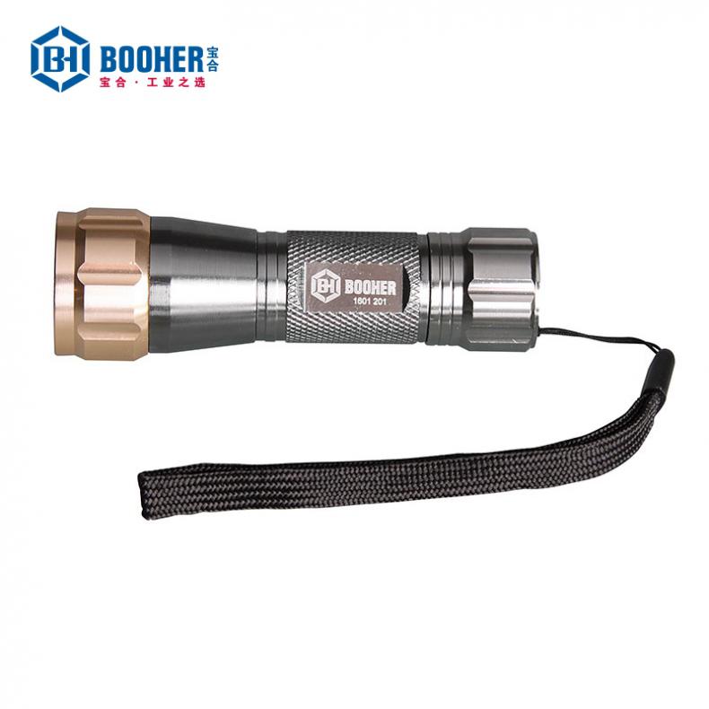 宝合（BOOHER） 1601201 铝合金强光手电筒 1节5#电池（单位：个）