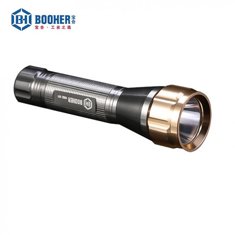 宝合（BOOHER） 1602101 铝合金强光充电手电筒 1节1500MAH锂电池（单位：个）