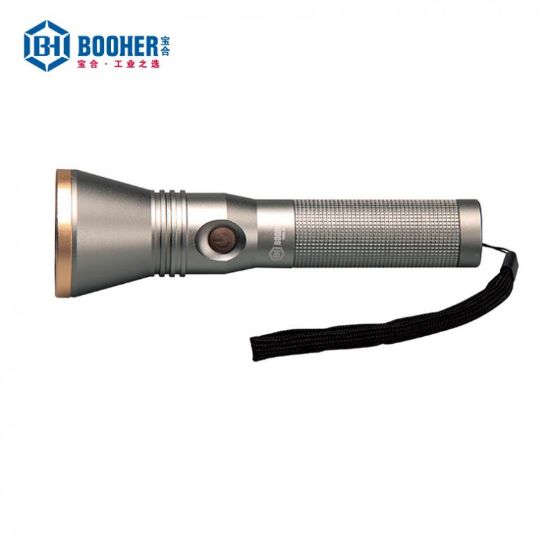宝合（BOOHER） 1602201 铝合金强光充电手电筒 1节1500MAH锂电池（单位：个）