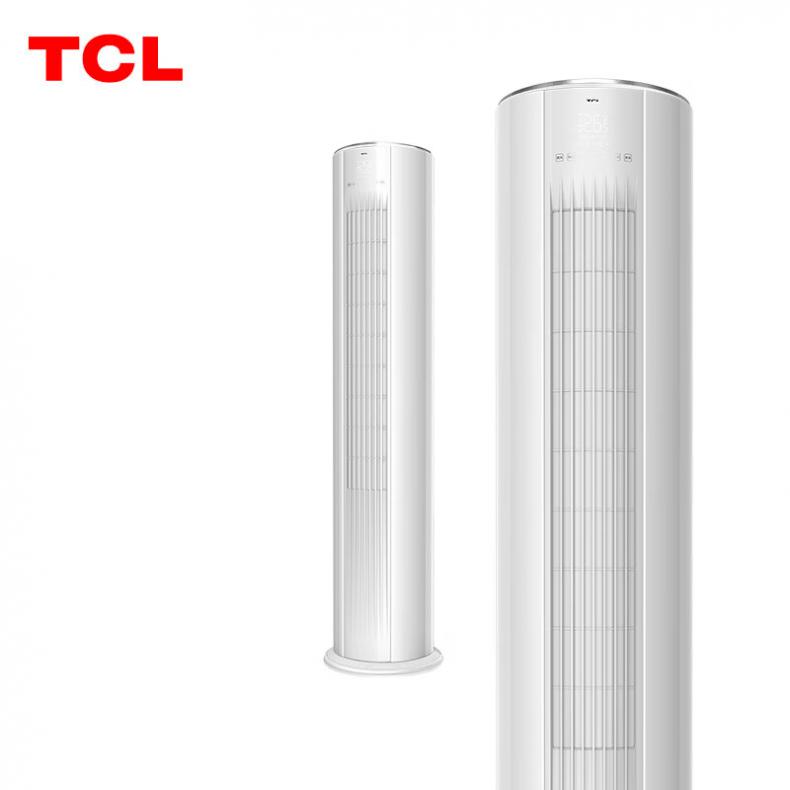 TCL KFR-72LW/AD1a+B1 智柔风圆柱立柜式空调 50ml（单位：套） 新一能效级 白色