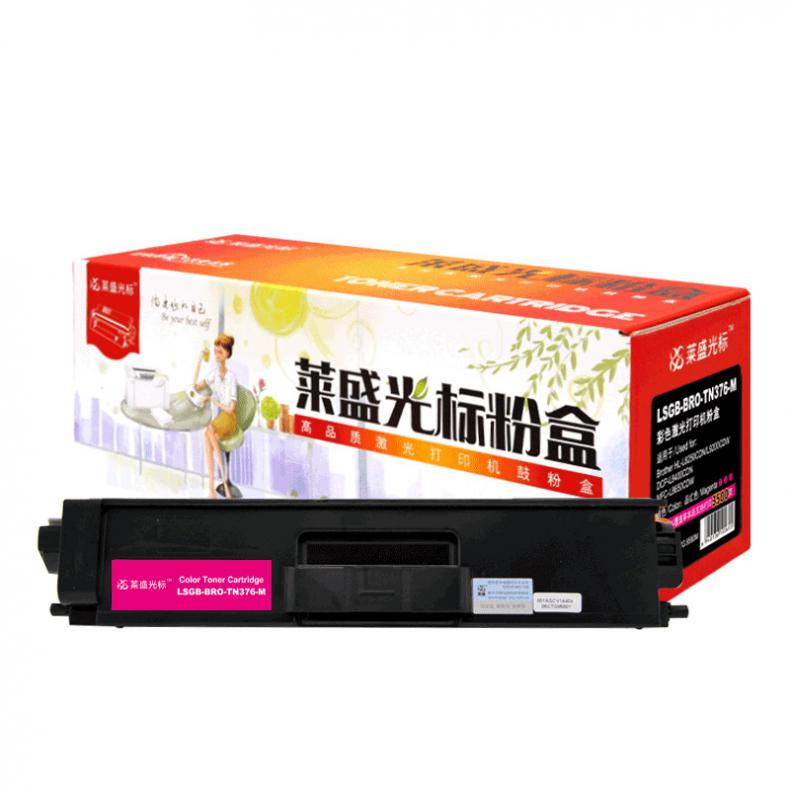 莱盛光标 LSGB-BRO-TN376-M 彩色粉盒 3500页（单位：支） 适用于Brother HL-L8250CDN/L9200CDW DCP-L8400CDN MFC-L8650CDW 红色