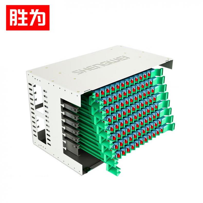 胜为（shengwei） ODF-1096F-O ODF光纤配线架 96芯FC多模万兆OM3满配 标准19英寸机架式（单位：个）