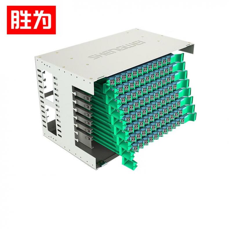 胜为（shengwei） ODF-1192L-O ODF光纤配线架 192芯ODF光纤配线架LC多模万兆满配（单位：个）