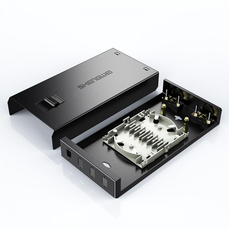 胜为（shengwei） FBO-104F 光纤终端盒 4口SC空盒方孔（单位：个）