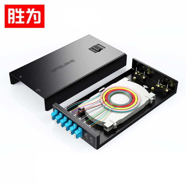 胜为（shengwei） FBO-112L-S 光纤终端盒 12口LC单模满配 标准19英寸机架式（单位：个）